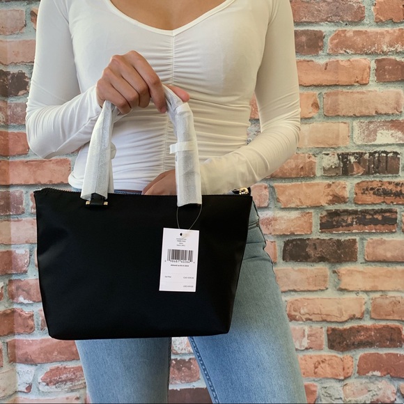 Kate spade MINI insulated tote bag black in NYLON - Picture 2 of 7